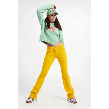 Zdjęcie Jeansy damskie Flare DSQUARED2 Dsquared2
