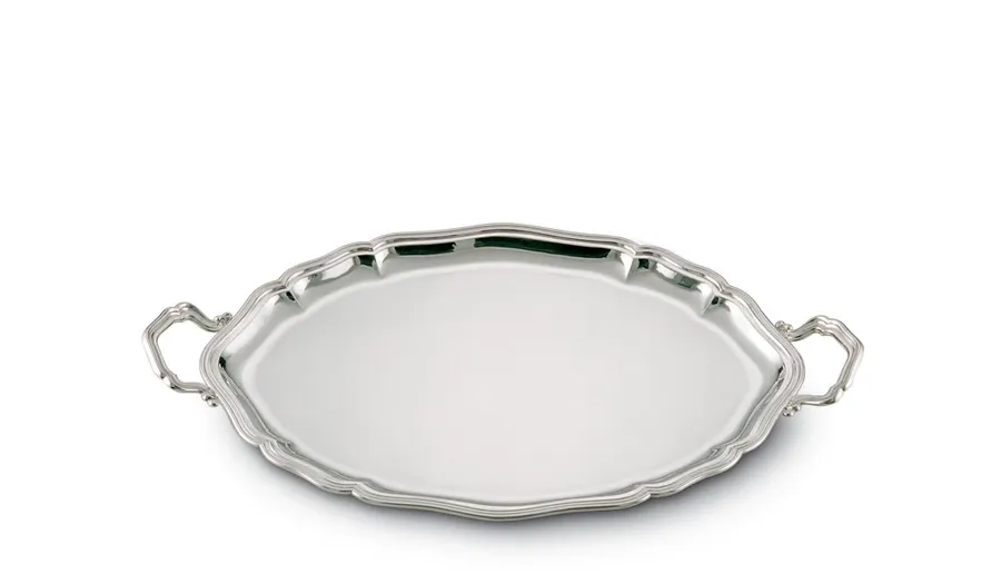 picture 1 Perfect, silver tray 18th Century
