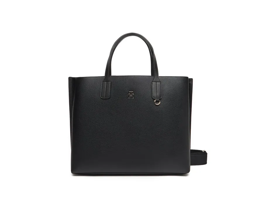 obrazek 1 Tommy Hilfiger Torebka Th Distinct Satchel AW0AW17463 Czarny