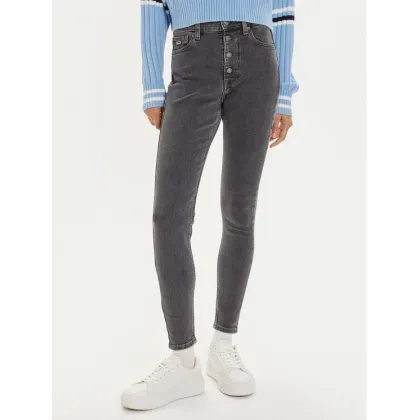 Zdjęcie Tommy Jeans Jeansy Sylvia DW0DW19531 Szary Skinny Fit