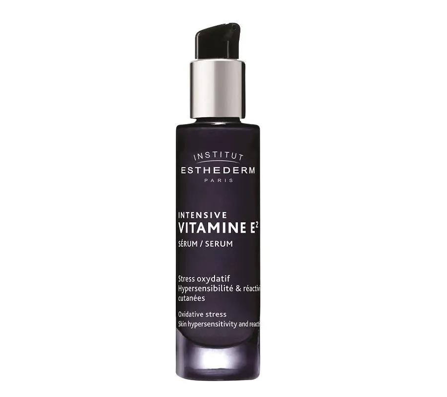 obrazek 1 Institut Esthederm Intensive Vitamine E ZAAwansowane serum łagodzące zaczerwienienia 30 ml