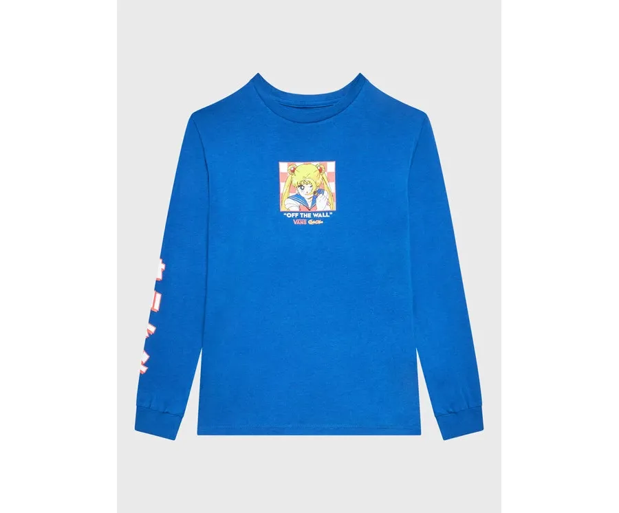obrazek 1 Vans Bluzka SAILOR MOON Graphic VN0000AS Niebieski Regular Fit