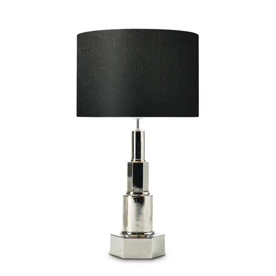 obrazek 1 Ceramiczna lampa stołowa H.82xL.45xP.45 cm