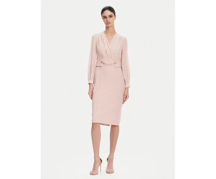 obrazek 1 Rinascimento Sukienka koktajlowa CFC0123289003 Różowy Regular Fit