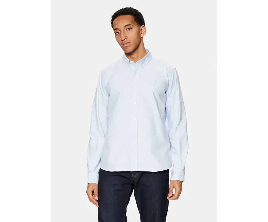 obrazek 1 AMI PARIS Koszula USH060.CO0031 Błękitny Regular Fit