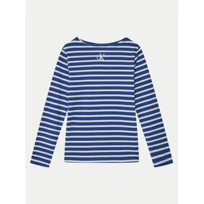Zdjęcie Calvin Klein Jeans Bluzka IG0IG02798 Niebieski Regular Fit