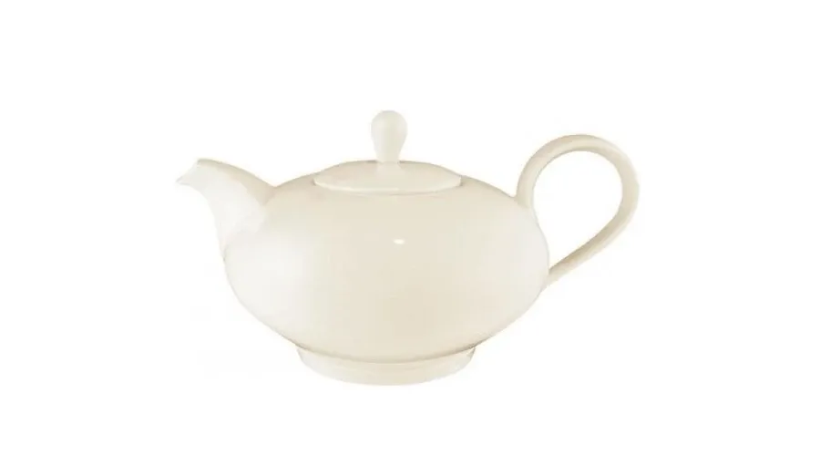 obrazek 1 Kremowy porcelanowy czajnik do herbaty z Niemiec - Tettau