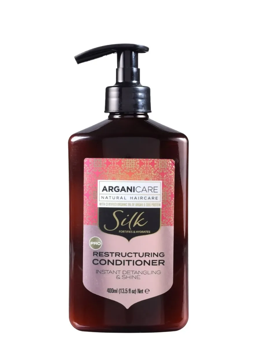 obrazek 1 Arganicare Silk Odżywka do włosów 400 ml