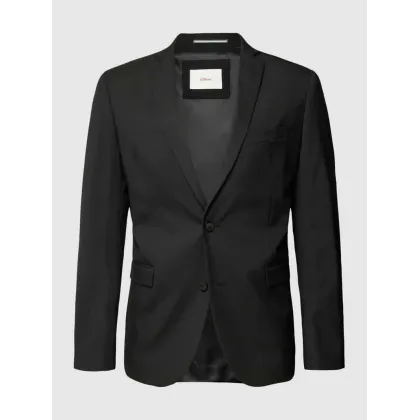 Zdjęcie Marynarka na 2 guziki z kołnierzem z połami