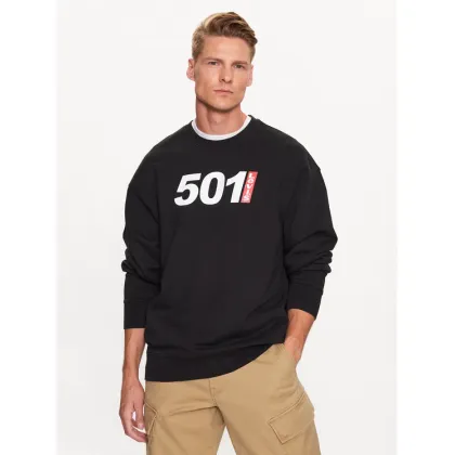Zdjęcie Levi's® Bluza 501 Graphic 38712-0147 Czarny Relaxed Fit