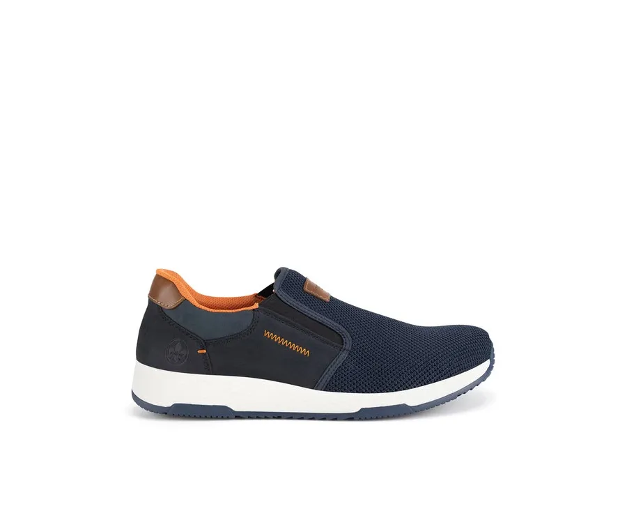 obrazek 1 Rieker Półbuty B3450-14 Granatowy