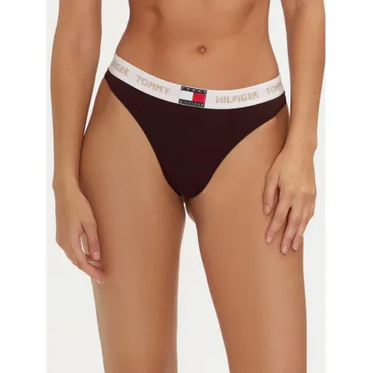 Zdjęcie Tommy Hilfiger Stringi UW0UW05655 Bordowy