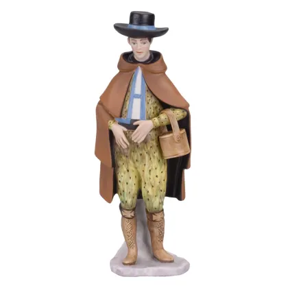 Zdjęcie Stylowa porcelanowa figurka mężczyzny Alentejo z serii „Kostiumy regionalne” - Vista Alegre