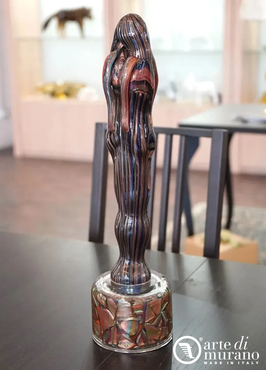 obrazek 1 Kochankowie rzeźba w szkle Aventurina Murano