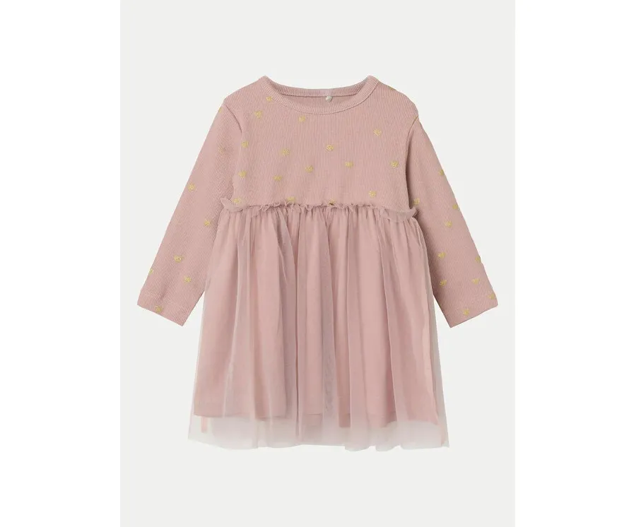 obrazek 1 NAME IT Sukienka codzienna 13221368 Różowy Regular Fit