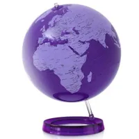 Picture Stylish Atmosphere globe in purple
