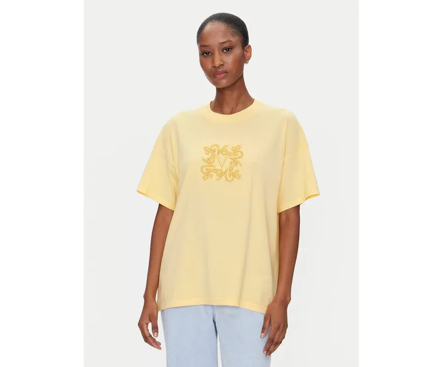 obrazek 1 ViCOLO T-Shirt RD0119 Żółty Regular Fit