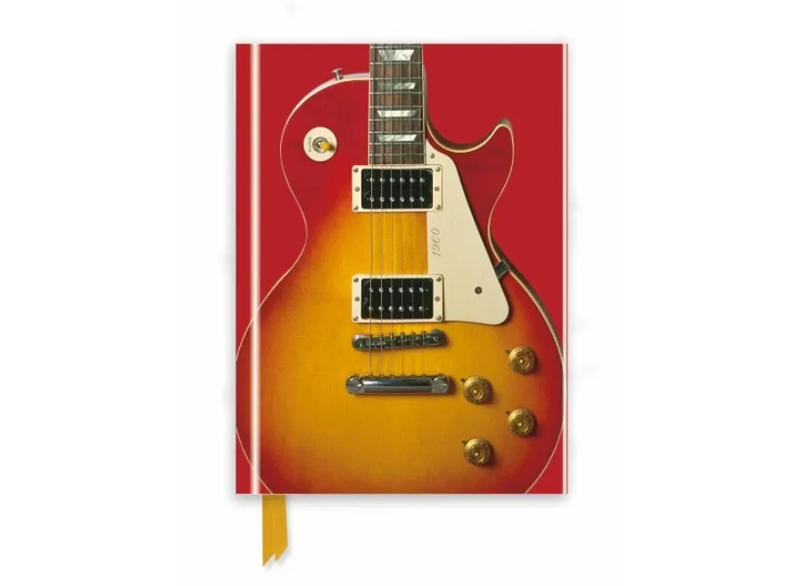 obrazek 1 Dziennik (Gitara Gibson Les Paul - Czerwony rozbłysk słońca) - Flame Tree Publishing