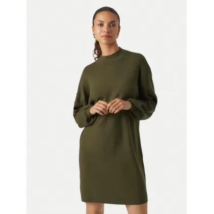 Zdjęcie Vero Moda Sukienka dzianinowa Nancy 10249116 Zielony Relaxed Fit