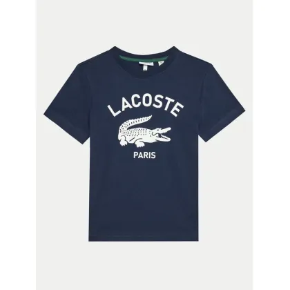 Zdjęcie Lacoste T-Shirt TJ3003 Granatowy Regular Fit
