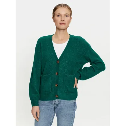 Zdjęcie Cream Kardigan Merle 10610140 Zielony Relaxed Fit