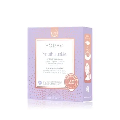 Zdjęcie FOREO UFO™ Mask Advanced Collection 2.0 Masks Youth Junkie 2.0 Maseczka do twarzy 36 g