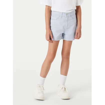 Zdjęcie NAME IT Szorty jeansowe 13239003 Błękitny Mom Fit