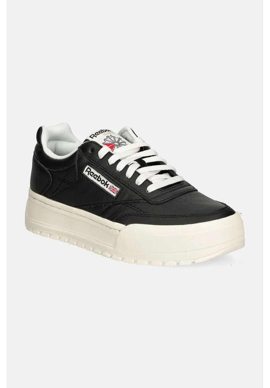 obrazek 1 Reebok Classic sneakersy skórzane Club C Megacourt kolor czarny 100201239