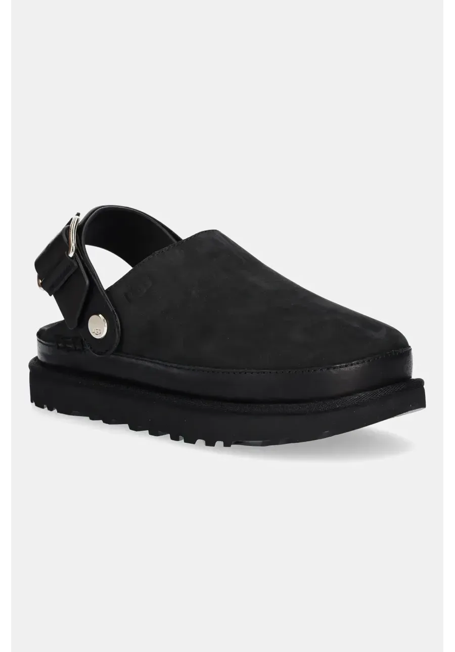 obrazek 1 UGG klapki Goldenstar Villa Clog damskie kolor czarny na platformie 1169590-BLK