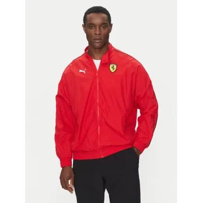 Zdjęcie Scuderia Ferrari Kurtka przejściowa Ferrari Race T7 630215 Czerwony Regular Fit