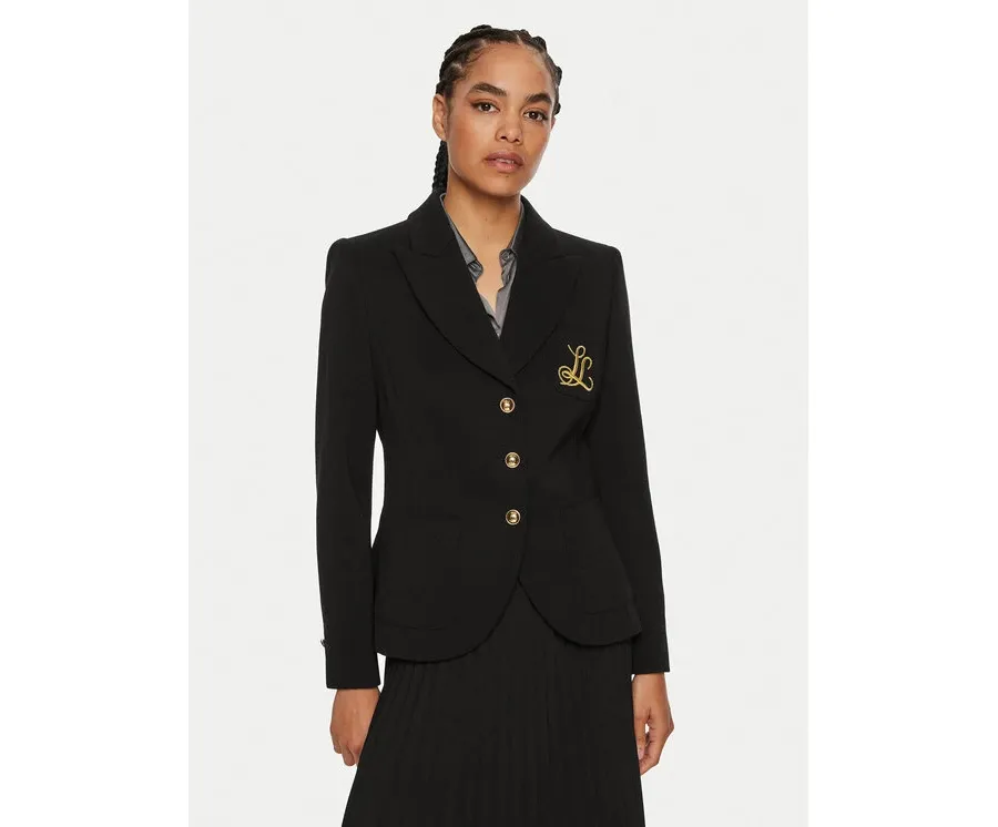 obrazek 1 Luisa Spagnoli Marynarka Merilu 541287 Czarny Slim Fit
