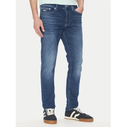 Zdjęcie Tommy Jeans Jeansy DM0DM21032 Niebieski Tapered Fit