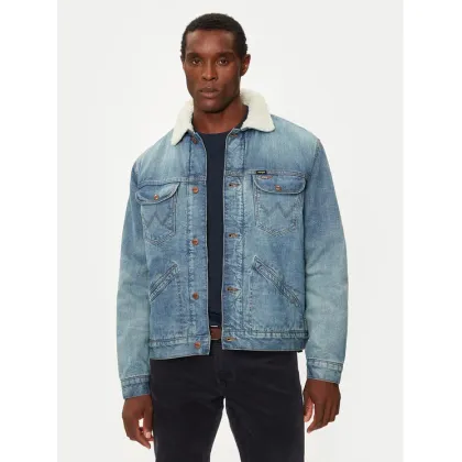 Zdjęcie Wrangler Kurtka jeansowa 112357271 Niebieski Regular Fit