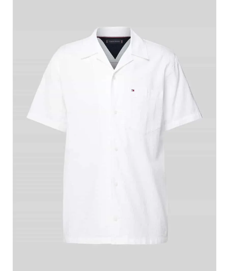 obrazek 1 Koszula casualowa o kroju regular fit z wyhaftowanym logo