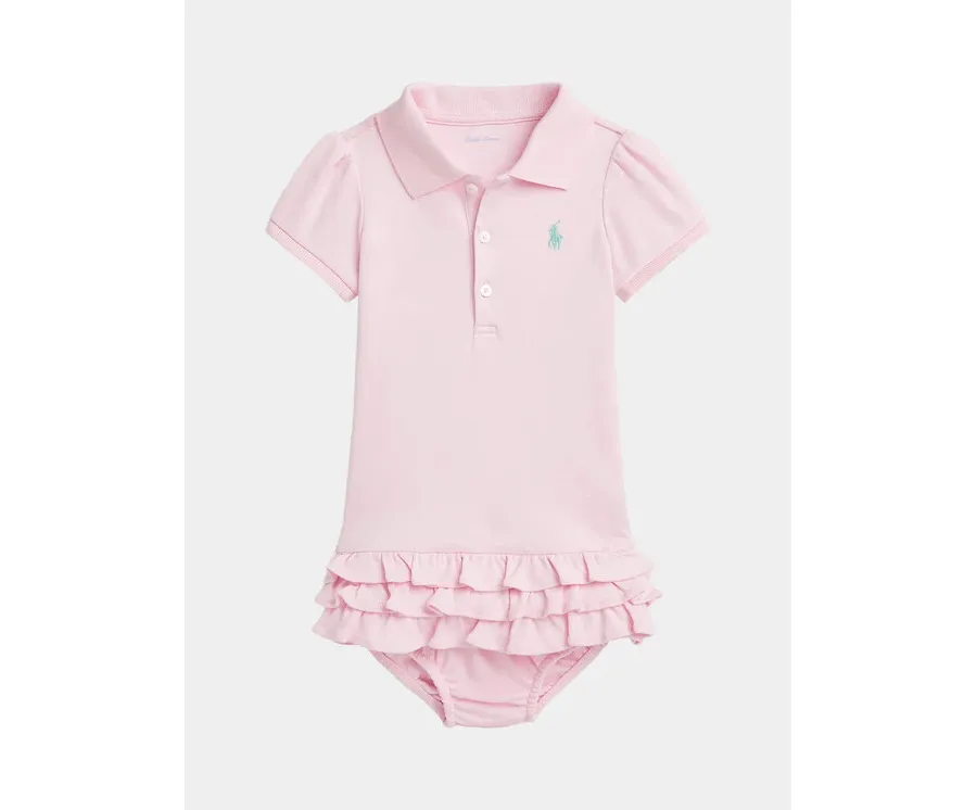 obrazek 1 Polo Ralph Lauren Sukienka codzienna 310734891032 Różowy Regular Fit