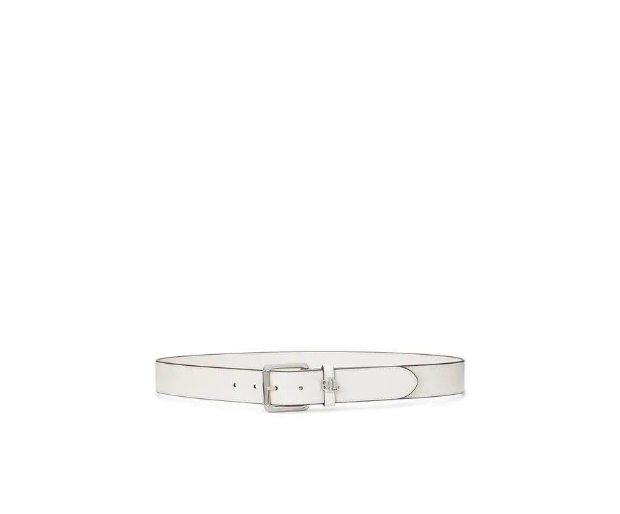obrazek 1 LAUREN RALPH LAUREN Pasek Damski 412968765005 Biały