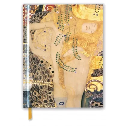 Zdjęcie Prestiżowy szkicownik (Gustav Klimt: Wodne węże) - Flame Tree Publishing