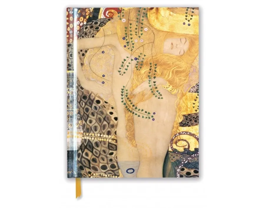obrazek 1 Prestiżowy szkicownik (Gustav Klimt: Wodne węże) - Flame Tree Publishing