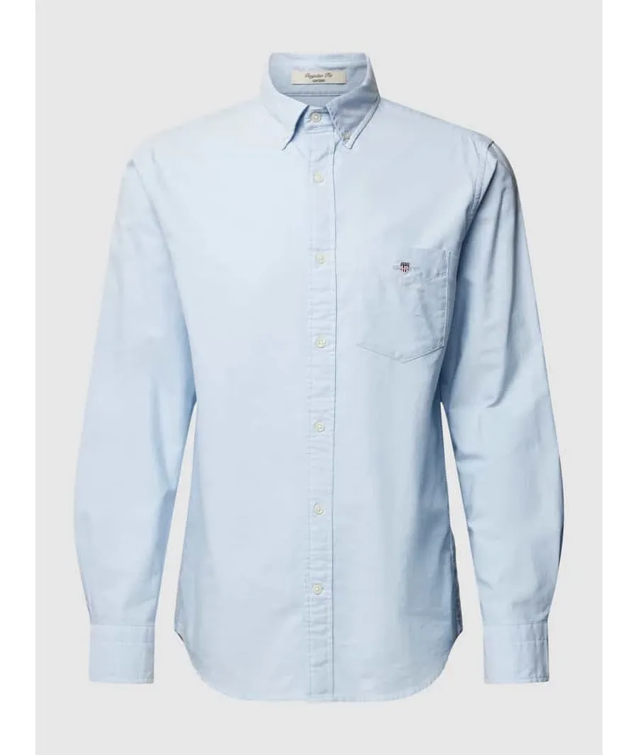 obrazek 1 Koszula casualowa o kroju regular fit z kieszenią na piersi model ‘OXFORD’