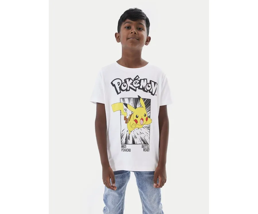 obrazek 1 NAME IT T-Shirt 13225938 Biały Regular Fit