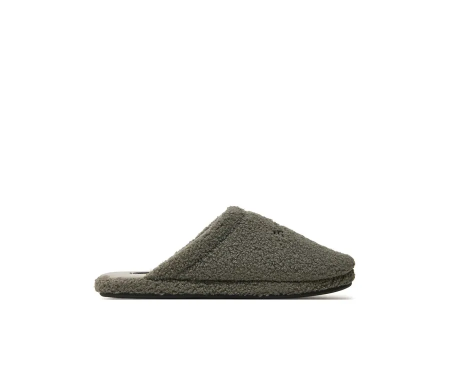obrazek 1 Tommy Hilfiger Kapcie Warm Curly House Shoe FM0FM05226 Szary