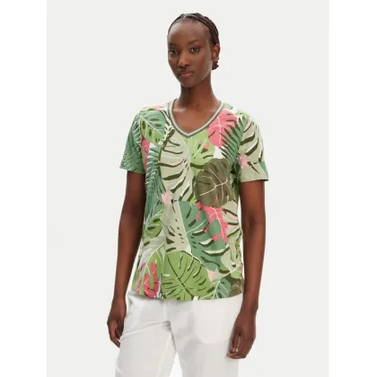 Zdjęcie Olsen T-Shirt 11105096 Zielony Regular Fit