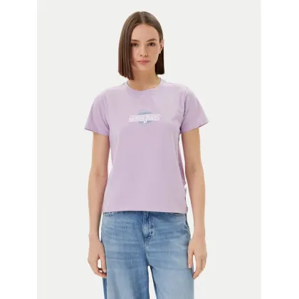 Zdjęcie Guess Jeans T-Shirt W5GI26 J1314 Fioletowy Regular Fit