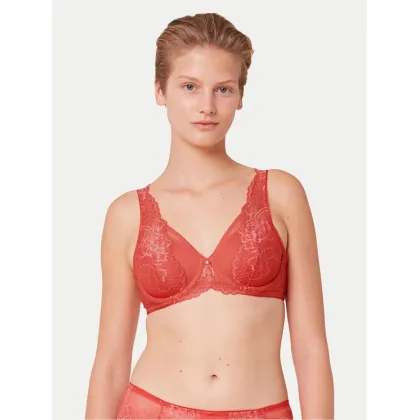 Zdjęcie Triumph Biustonosz z fiszbiną Wild Peony Florale 10209627 Różowy