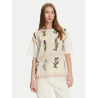 Zdjęcie Weekend Max Mara T-Shirt Pampas 2515941082 Biały Relaxed Fit