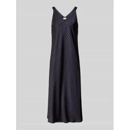 Zdjęcie Długa sukienka z dekoltem w serek