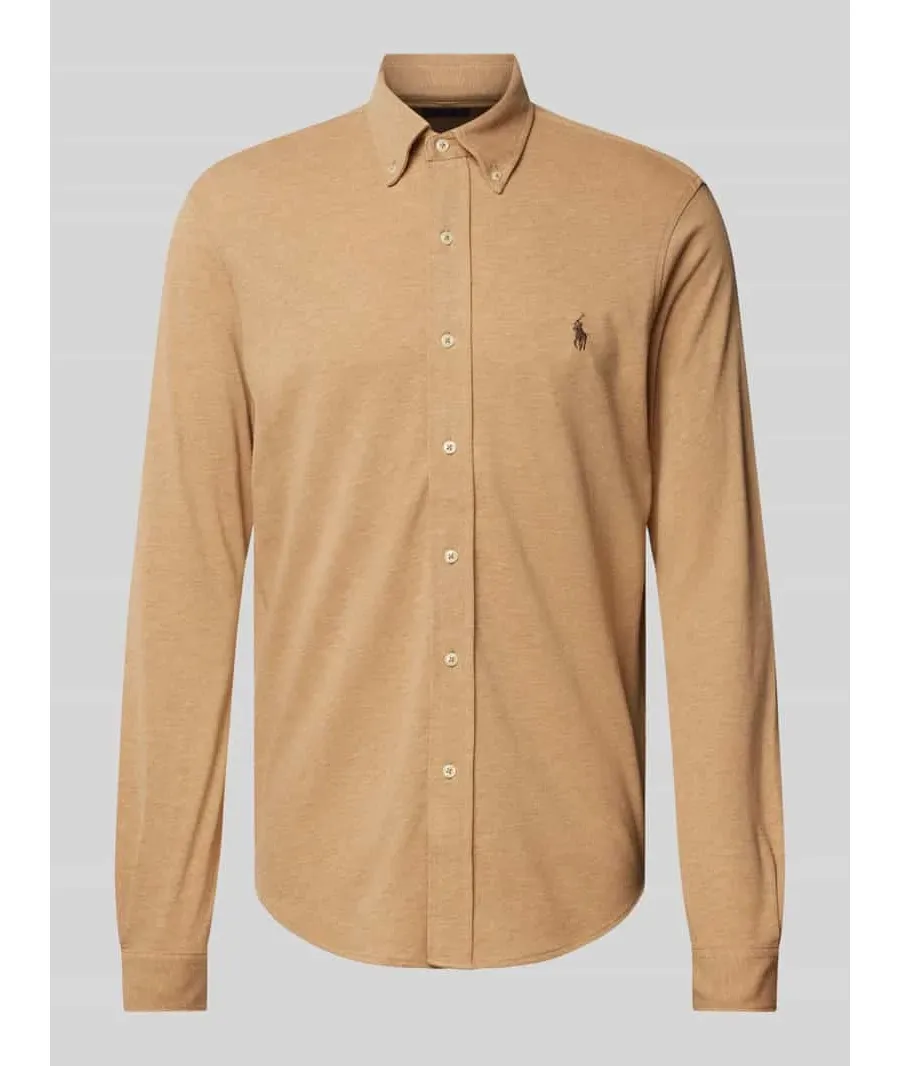 obrazek 1 Koszula casualowa o kroju slim fit z piki z czystej bawełny