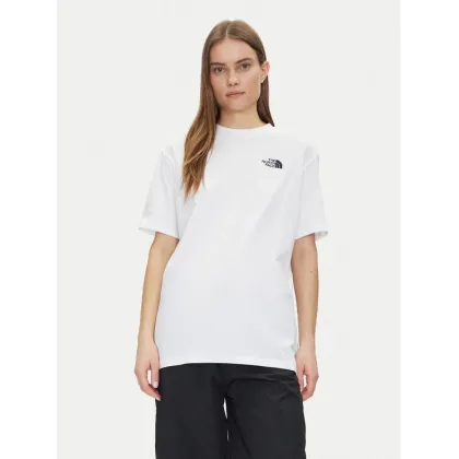 Zdjęcie The North Face T-Shirt NF0A87NQFN41 Biały Oversize