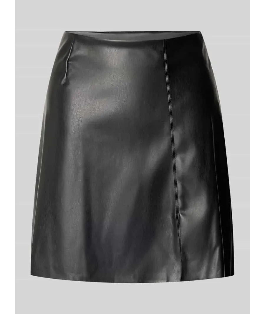obrazek 1 Spódnica mini z imitacji skóry model ‘CLARA’