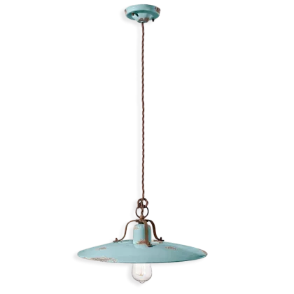 Zdjęcie Elegancka włoska lampa wisząca retro